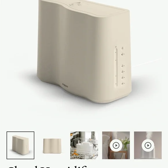 COPY - Vitruvi Cream Air Humidifier - Picture 2 of 4